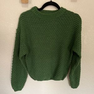 Green sweater